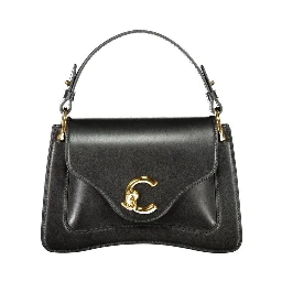Black Leather Handbag