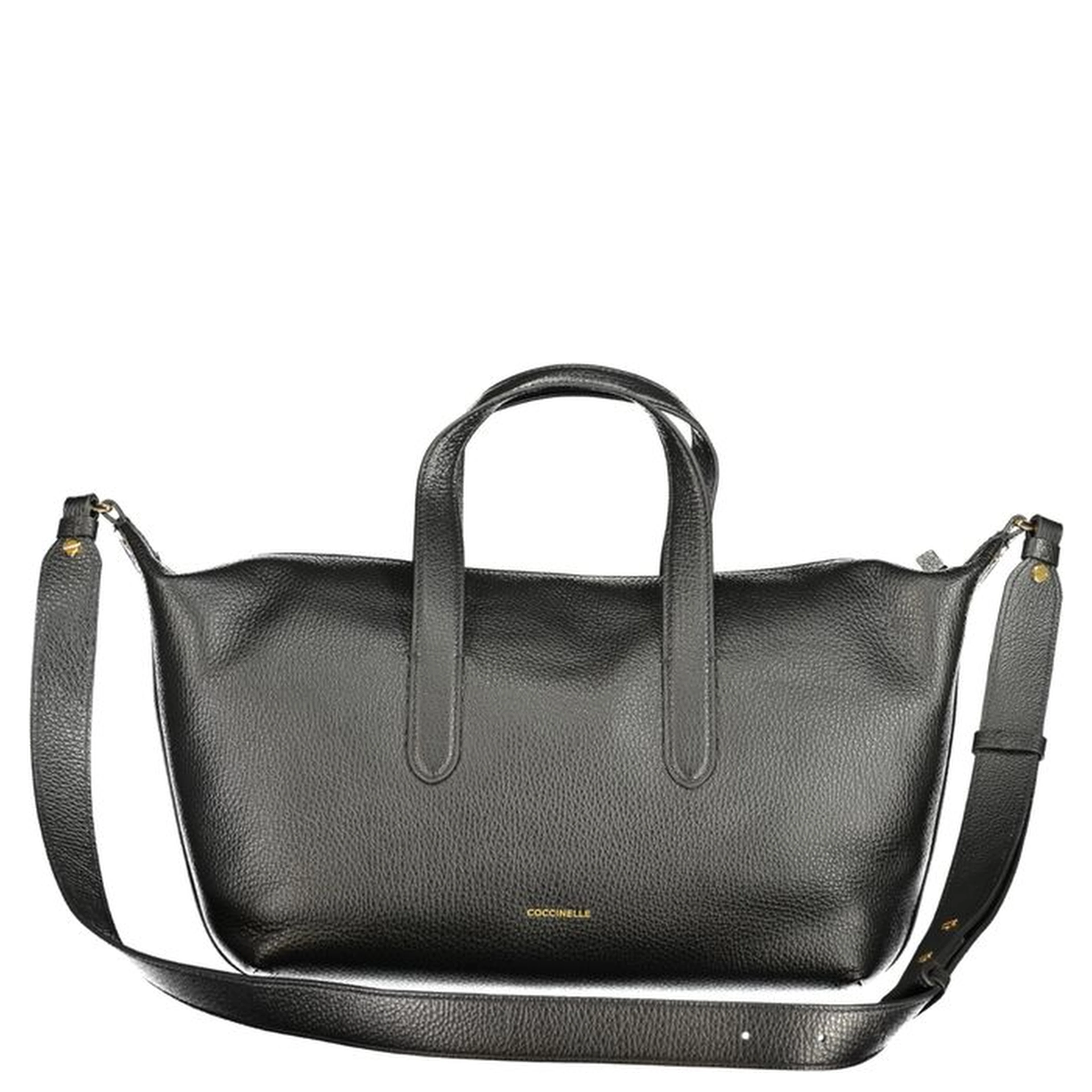 Black Leather Handbag