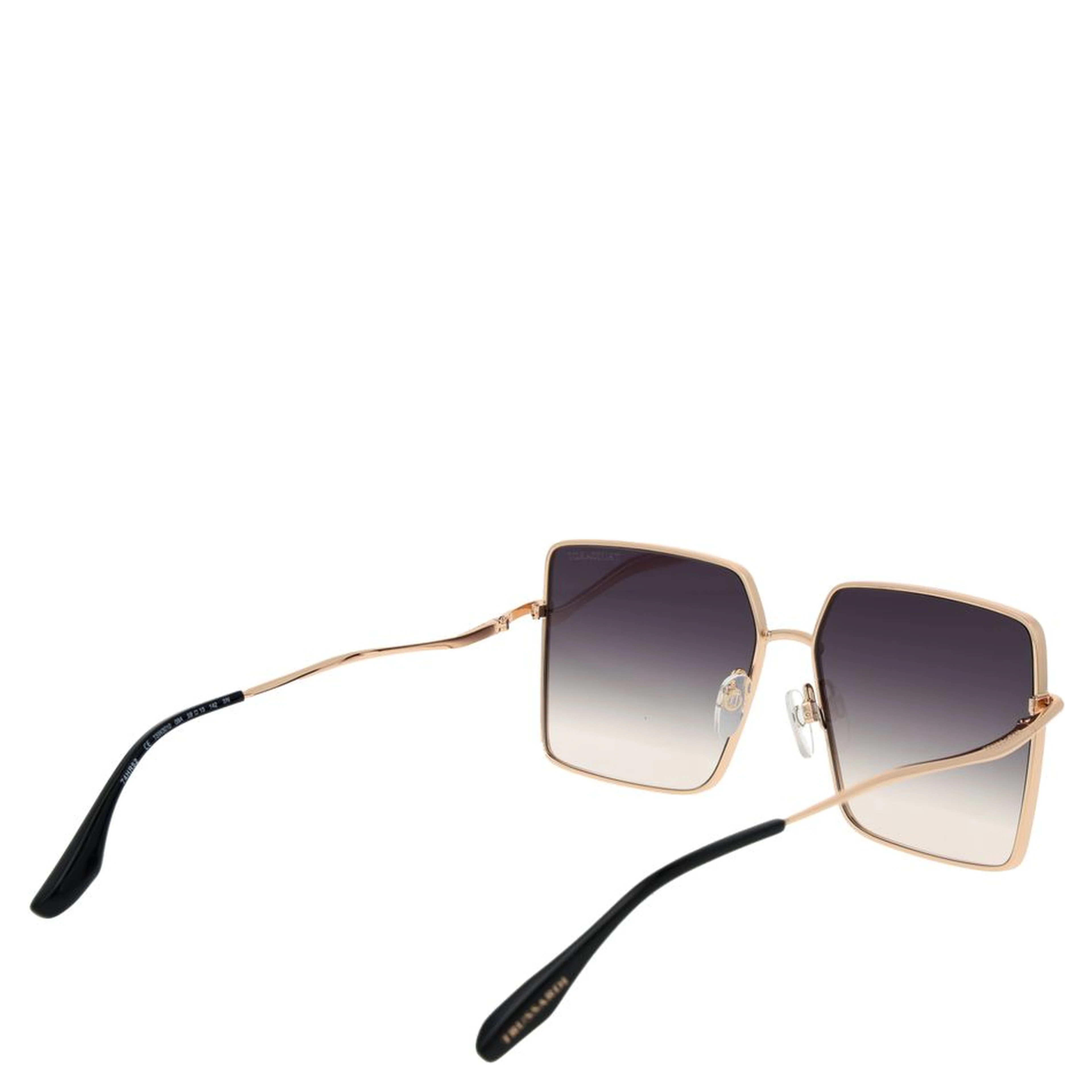 Black Stainless Steel Sunglasses
