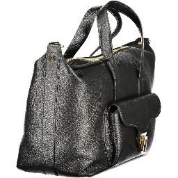 Black Leather Handbag