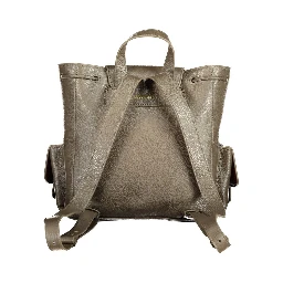 Brown Leather Backpack