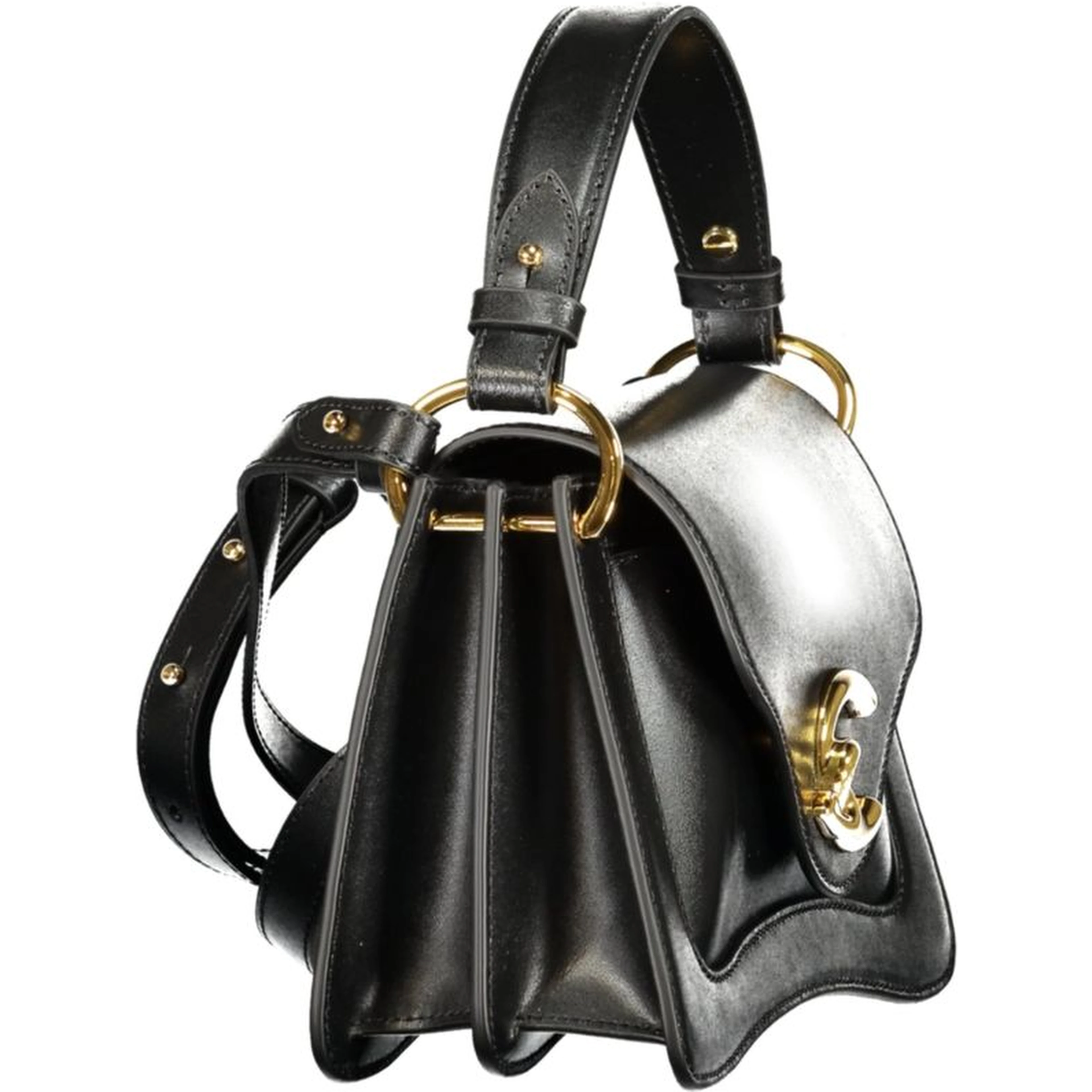 Black Leather Handbag