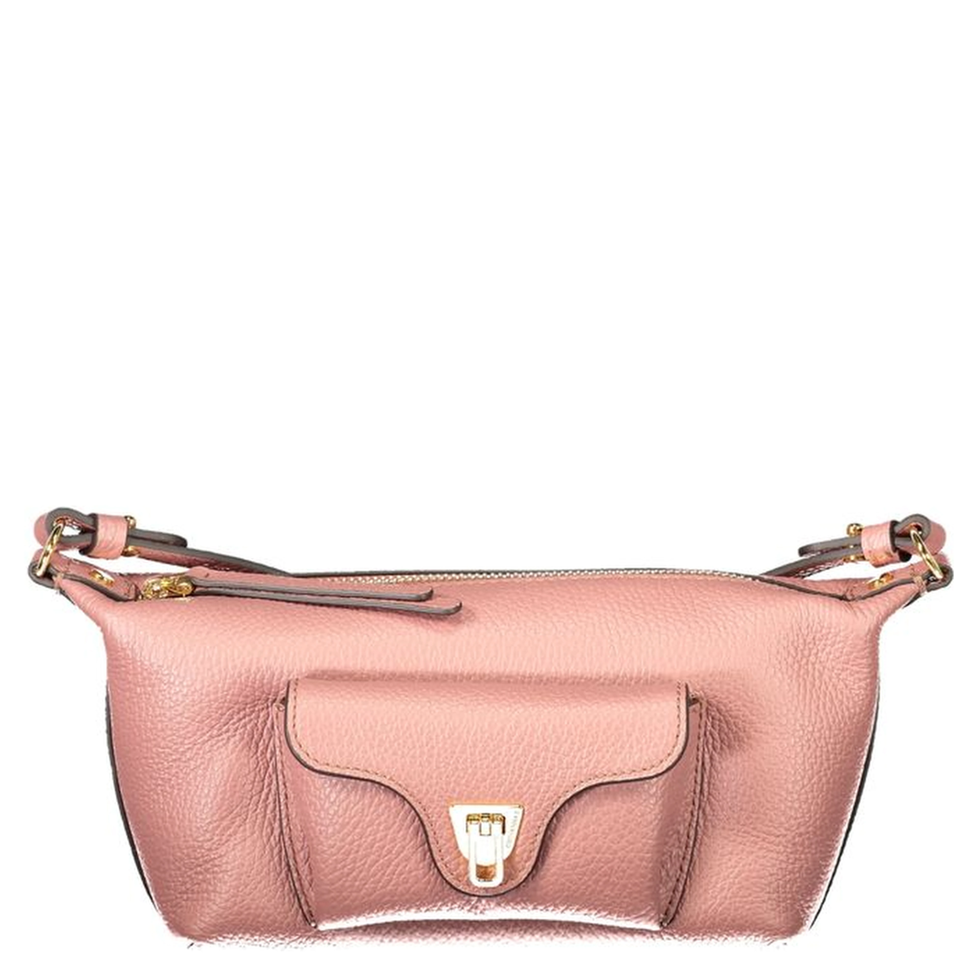 Pink Leather Handbag