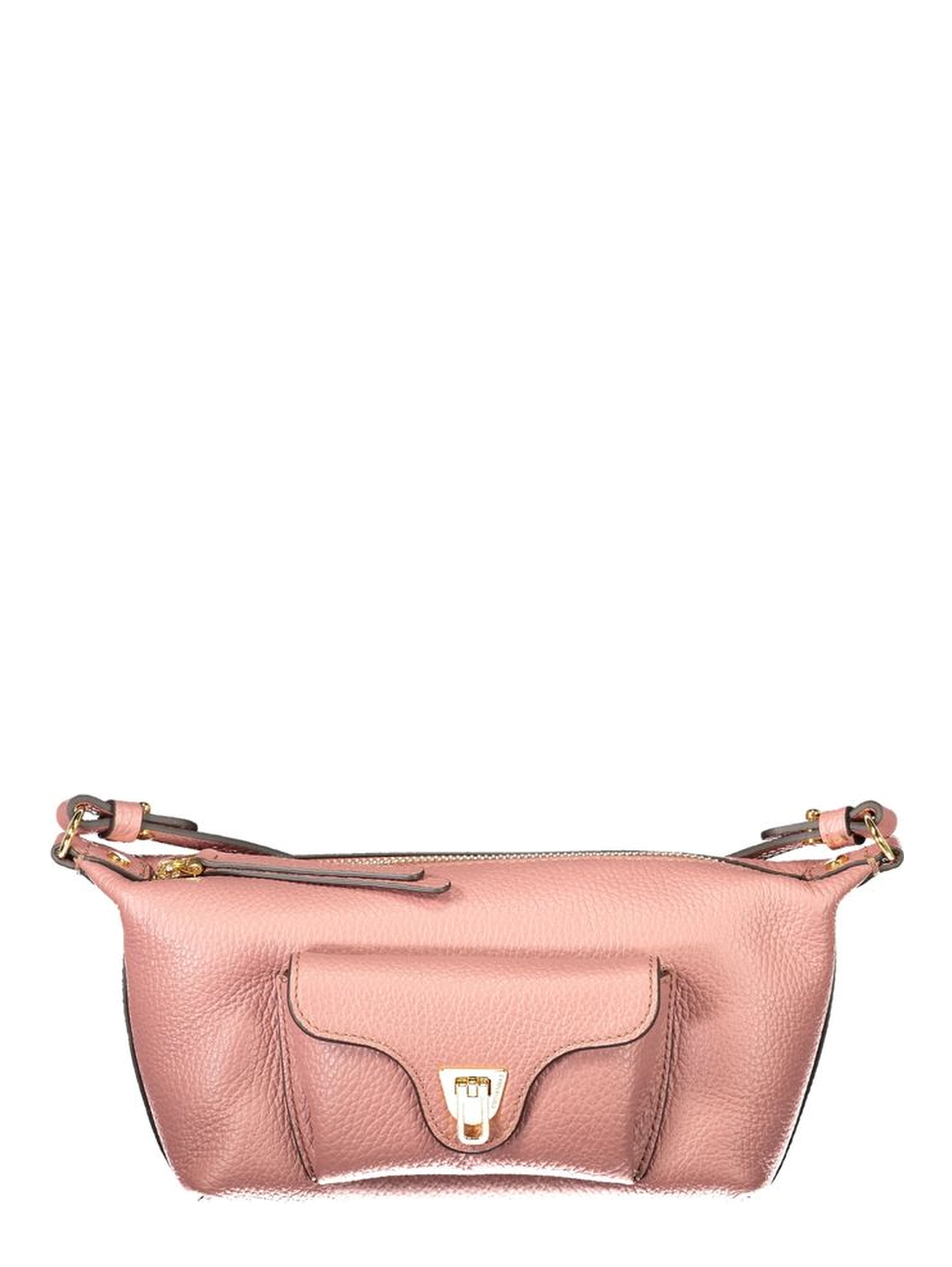 Pink Leather Handbag