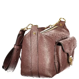 Brown Leather Handbag