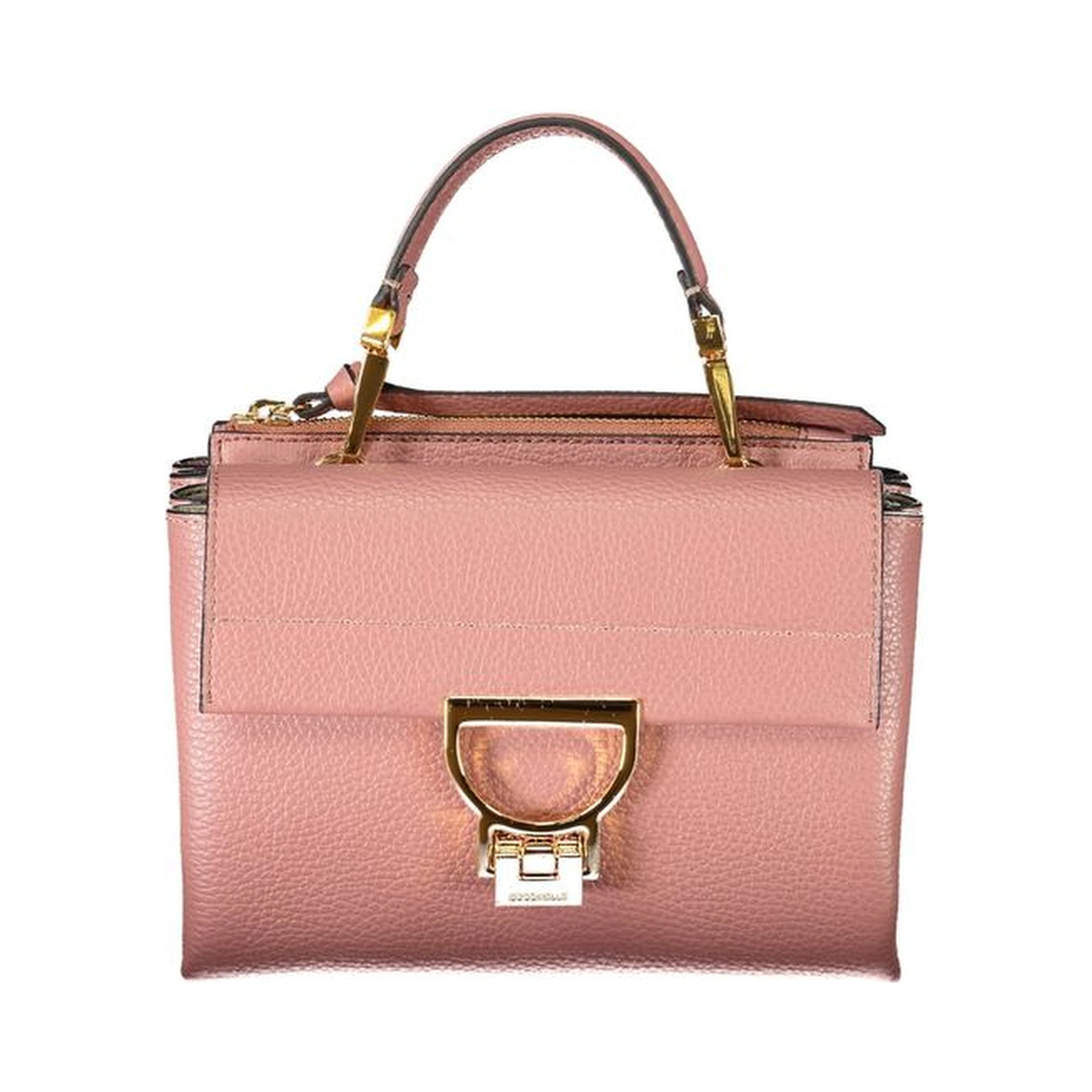 Pink Leather Handbag