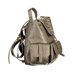 Brown Leather Backpack
