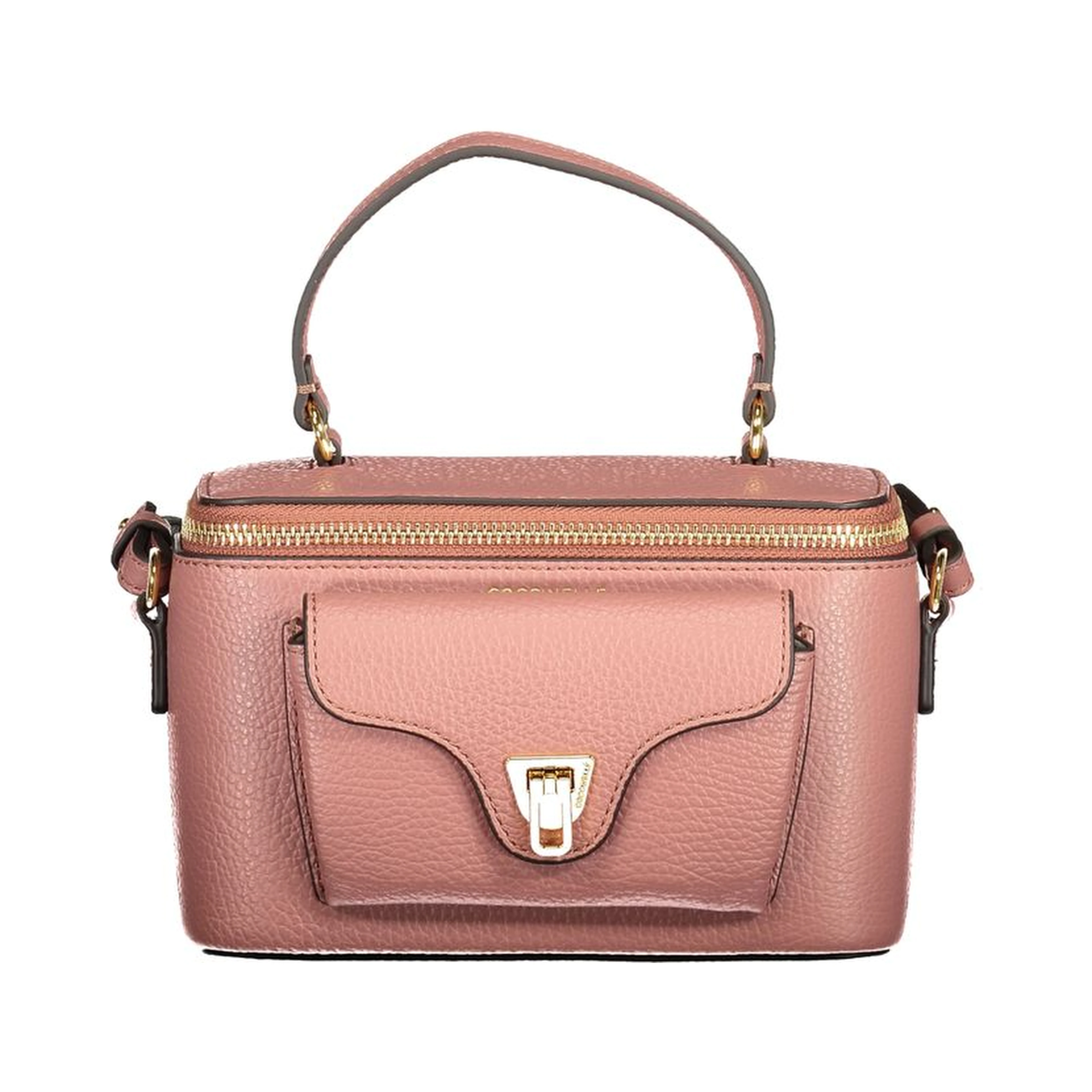 Pink Leather Handbag