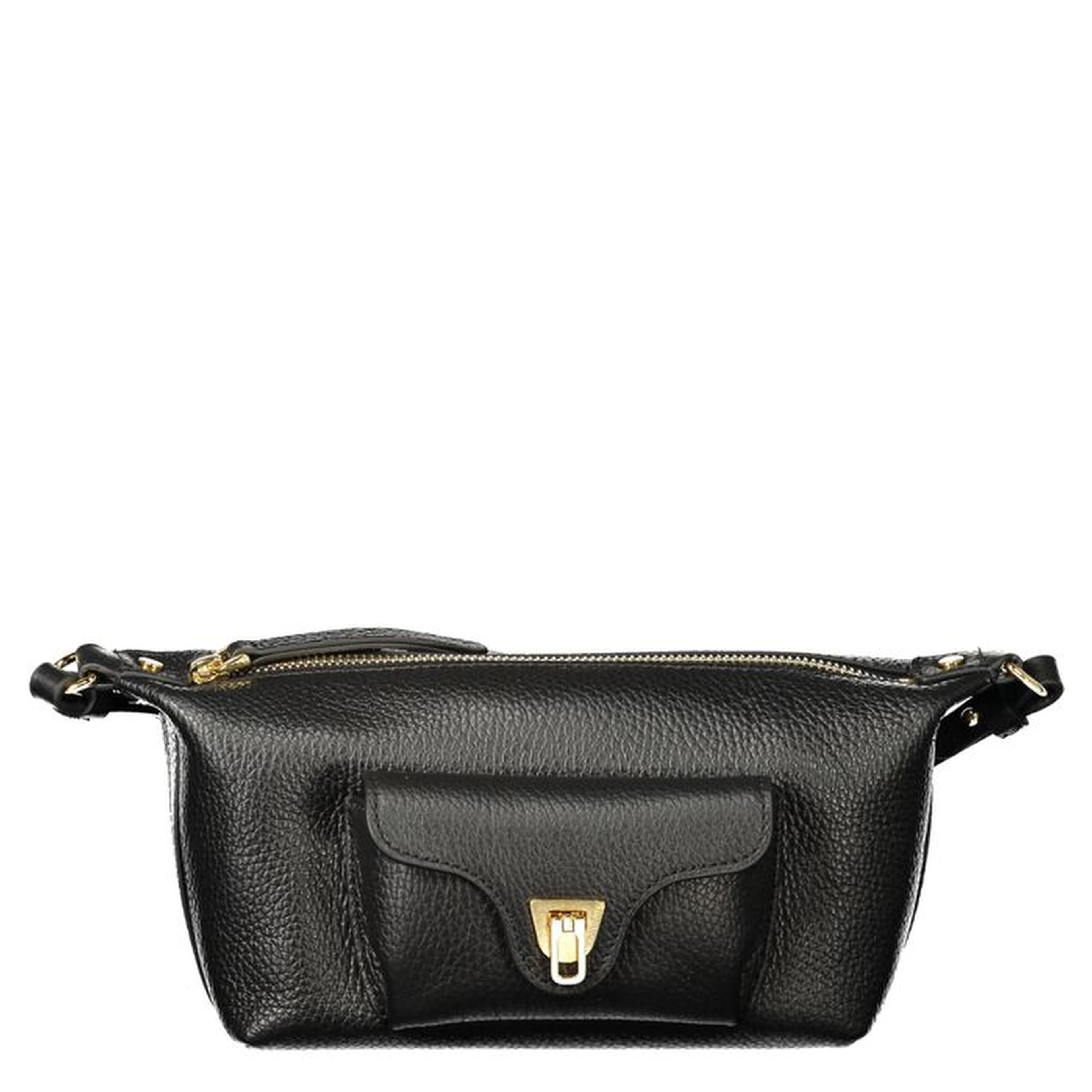 Black Leather Handbag