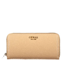 Beige Polyethylene Wallet