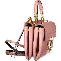 Pink Leather Handbag