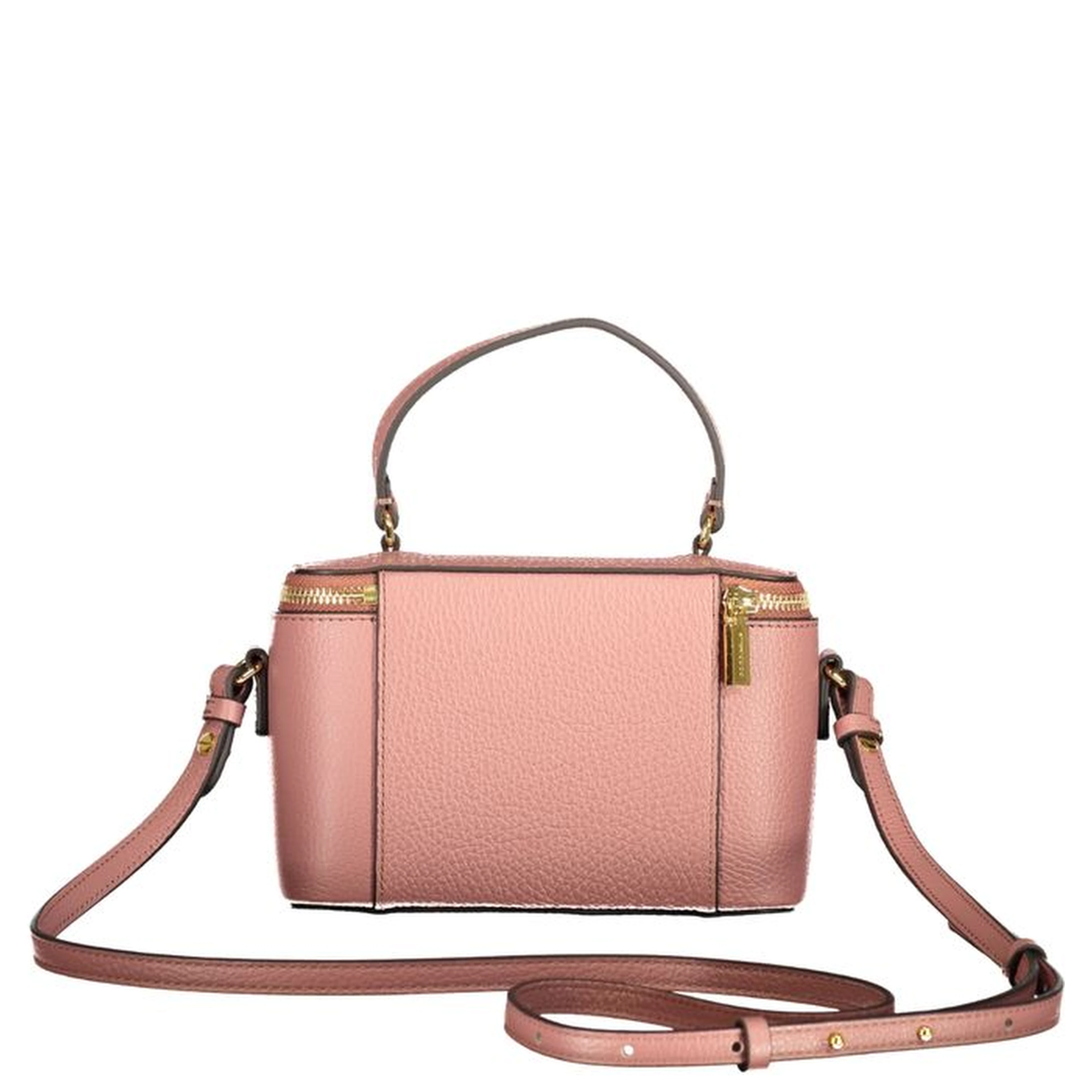 Pink Leather Handbag