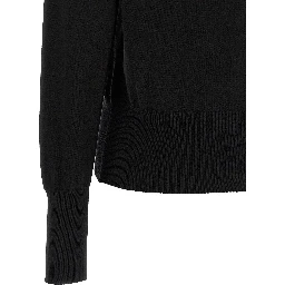 Black Cotton Cardigan