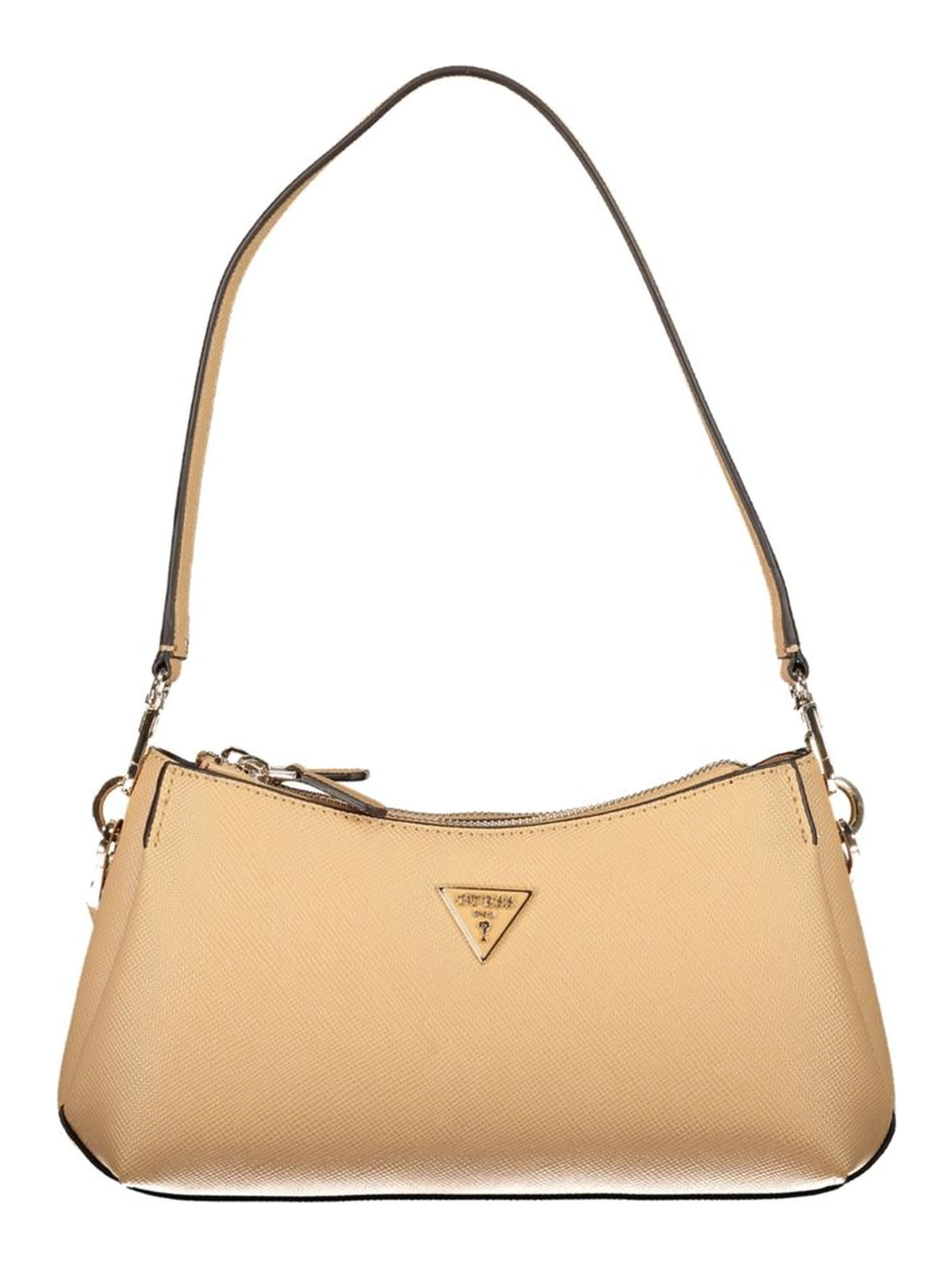 Beige Polyethylene Handbag