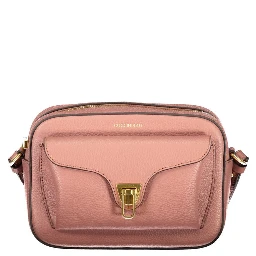 Pink Leather Handbag