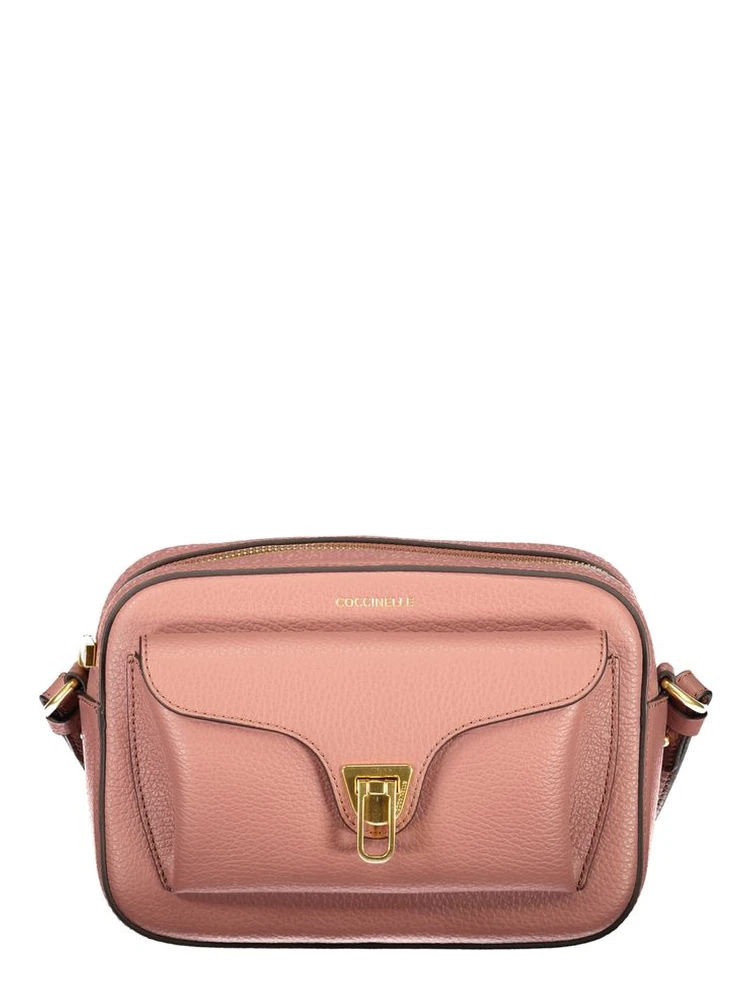 Pink Leather Handbag