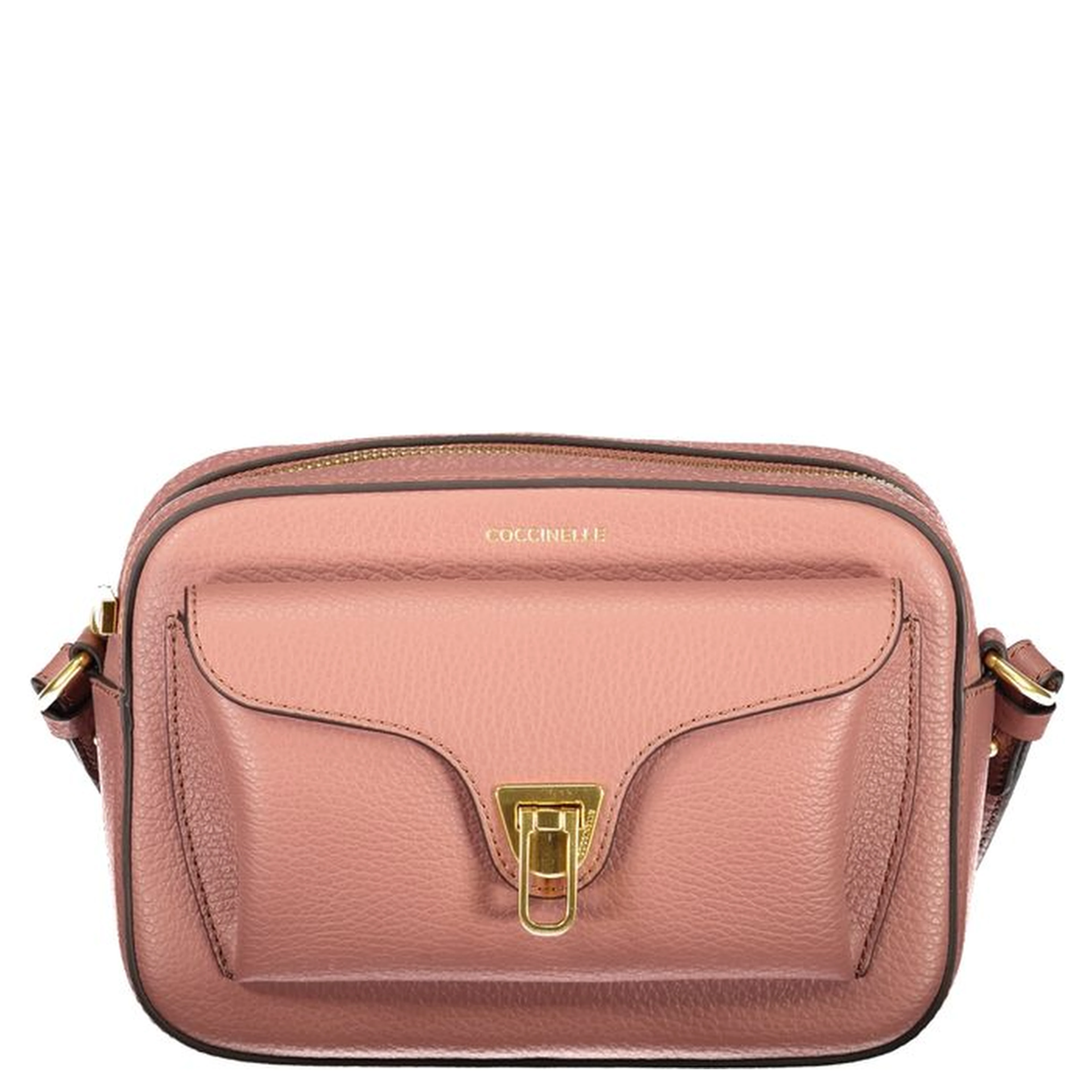 Pink Leather Handbag
