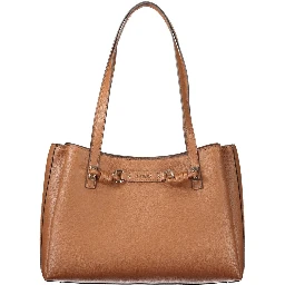 Brown Polyethylene Handbag