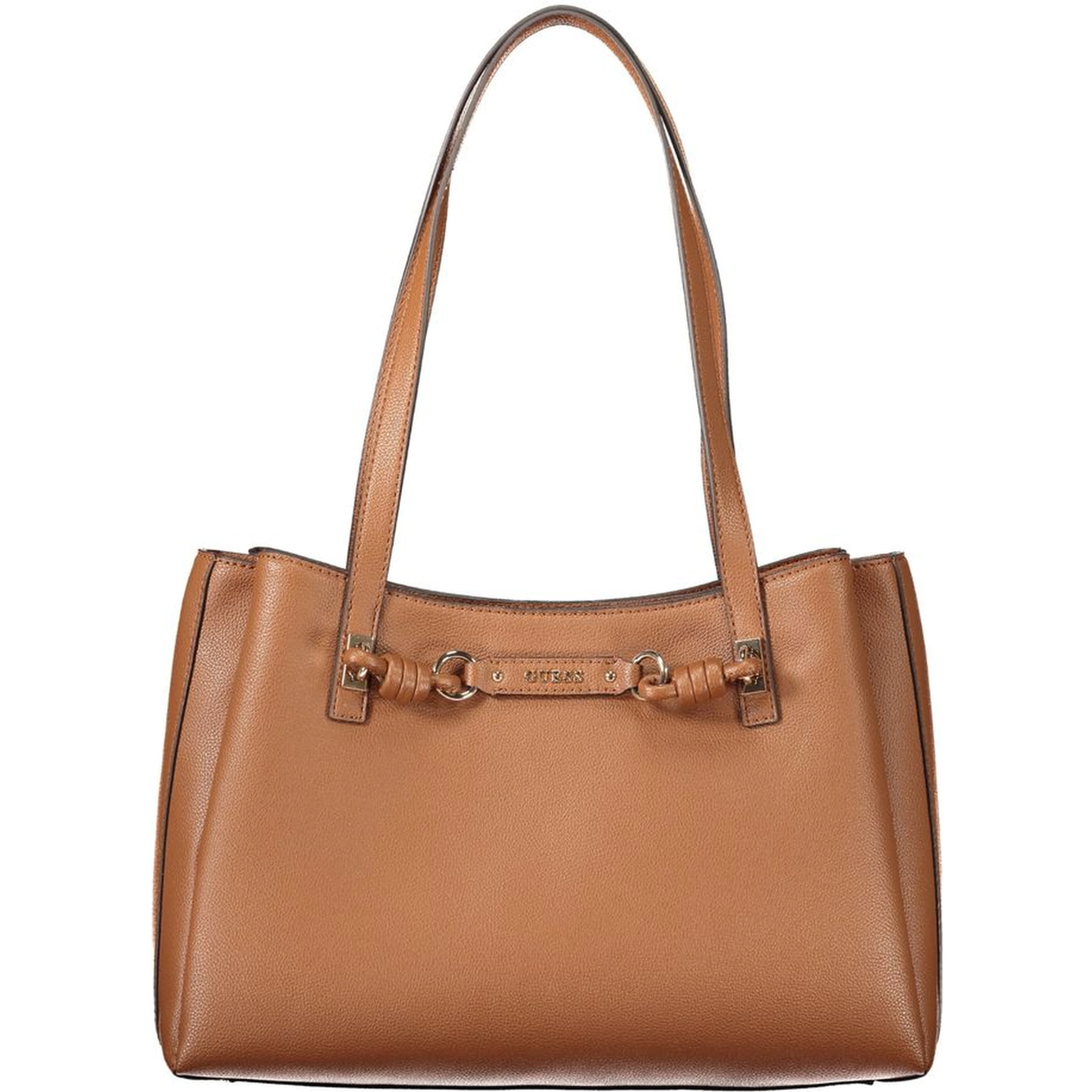 Brown Polyethylene Handbag