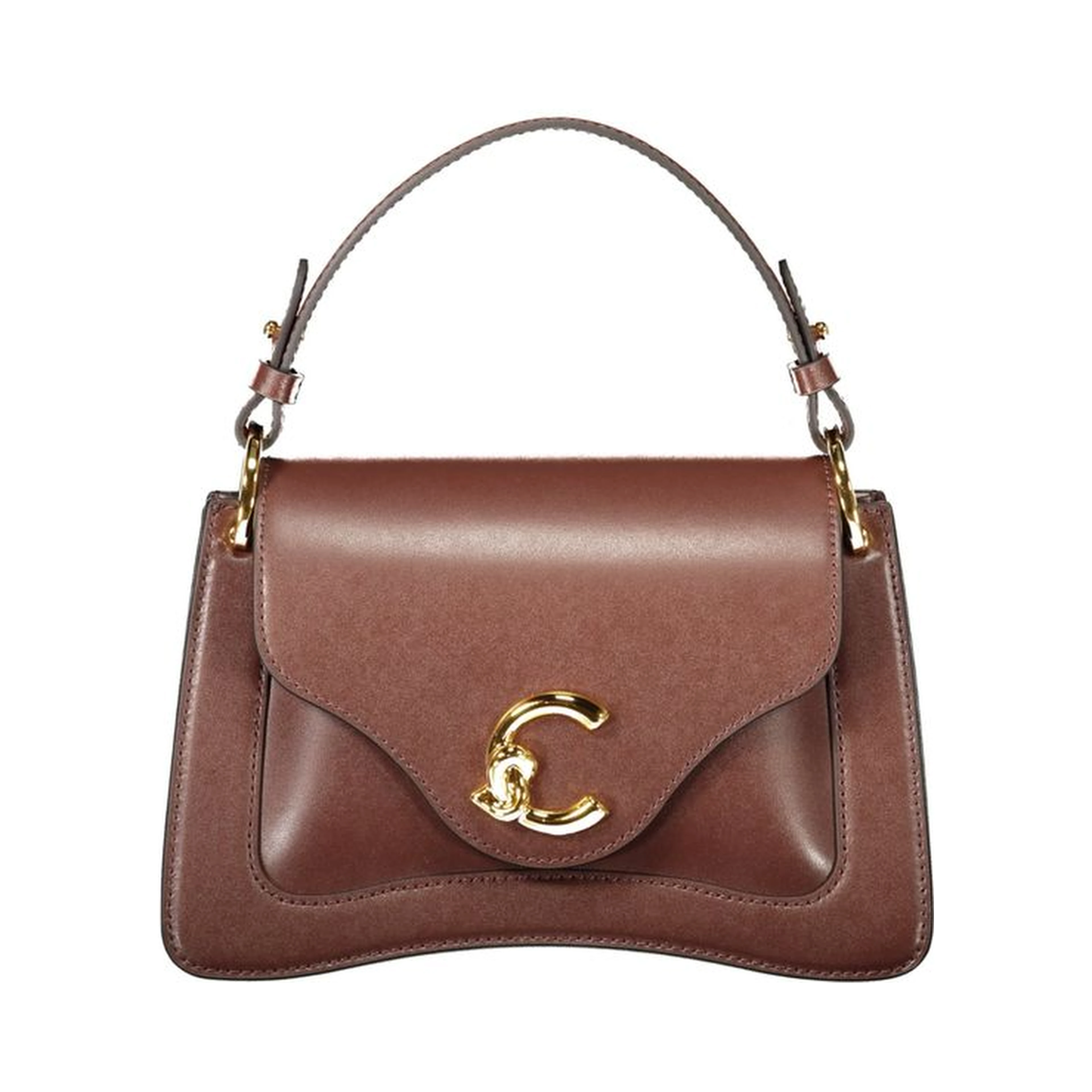 Brown Leather Handbag