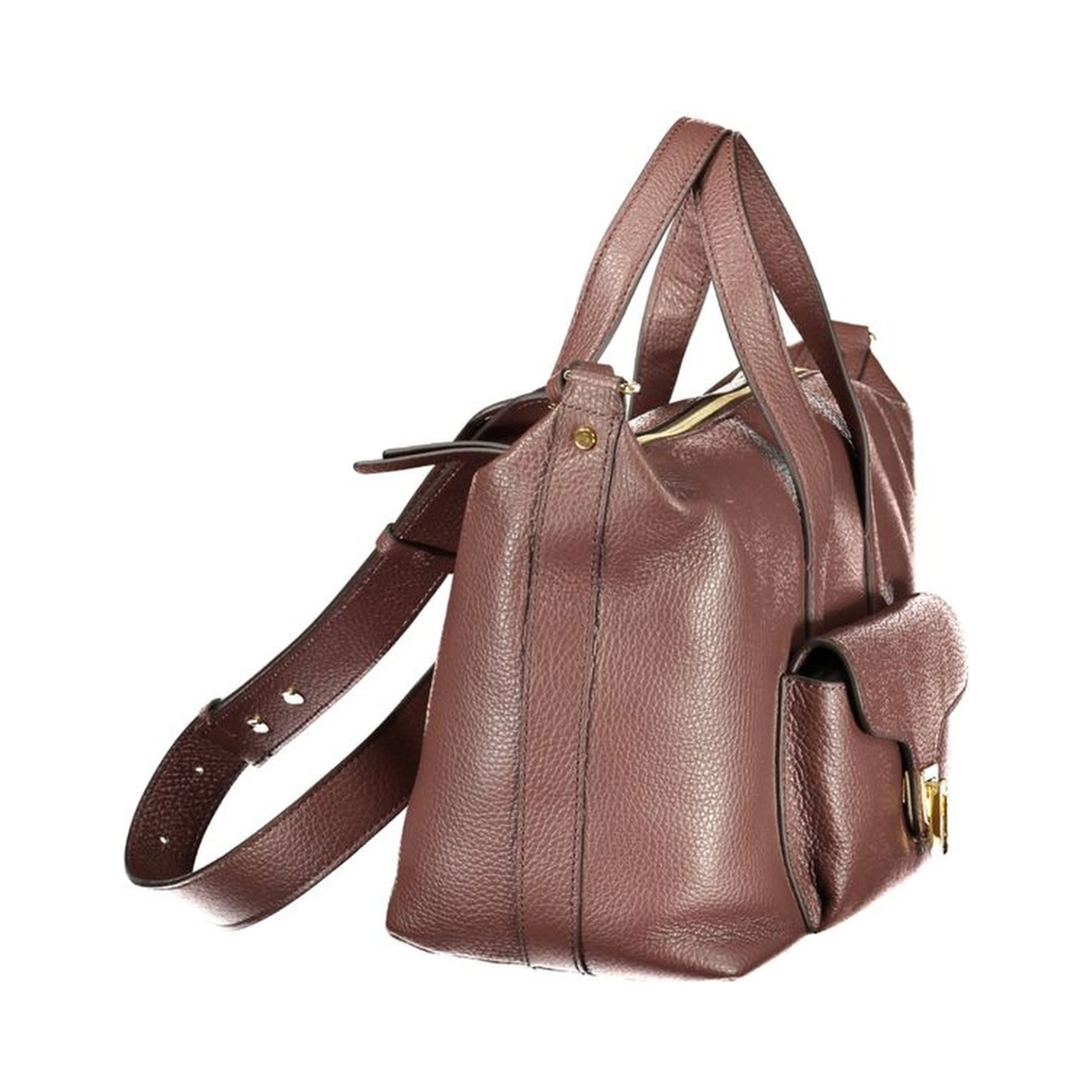 Brown Leather Handbag
