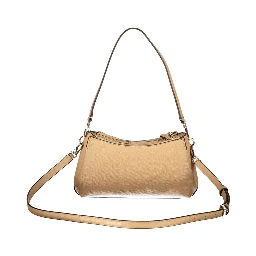 Beige Polyethylene Handbag