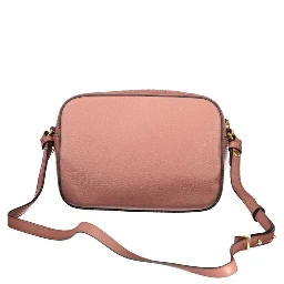 Pink Leather Handbag