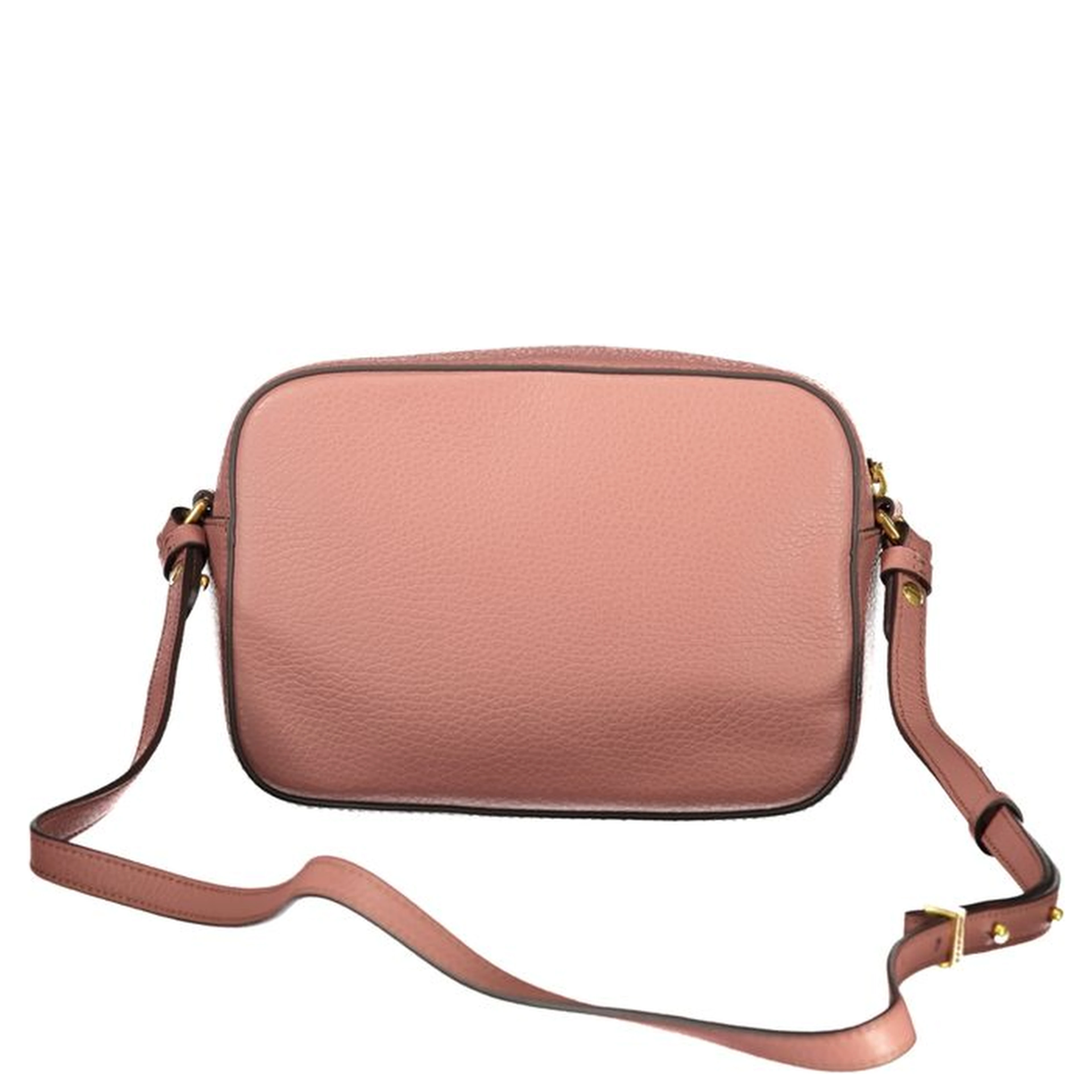 Pink Leather Handbag