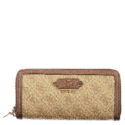 Beige Polyethylene Wallet