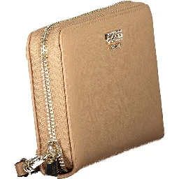 Beige Polyethylene Wallet