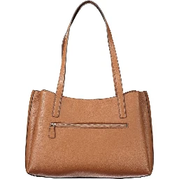 Brown Polyethylene Handbag