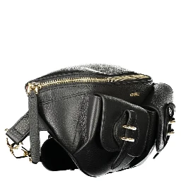 Black Leather Handbag