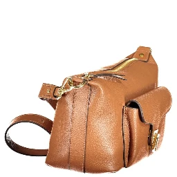 Brown Leather Handbag