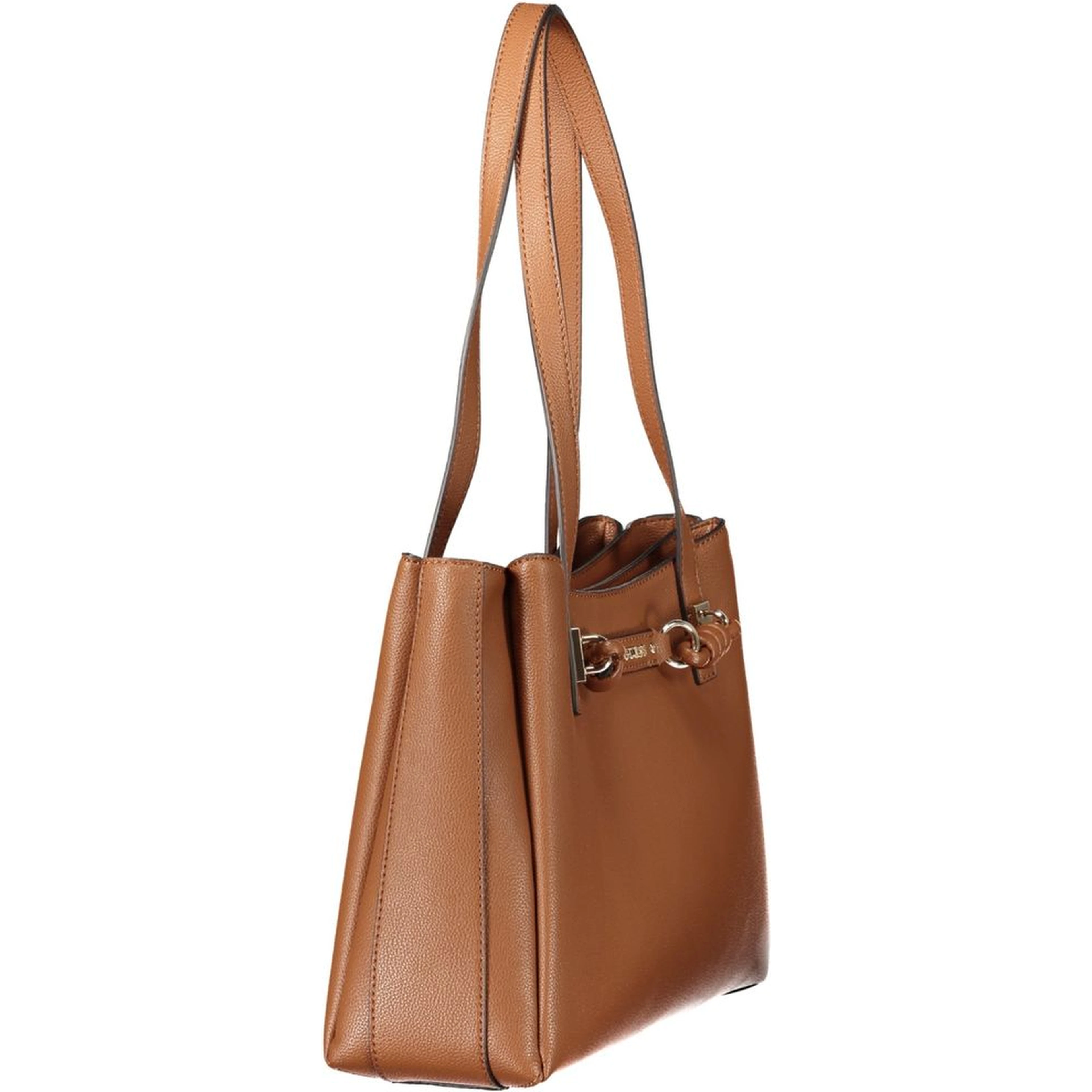 Brown Polyethylene Handbag