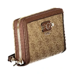 Beige Polyethylene Wallet