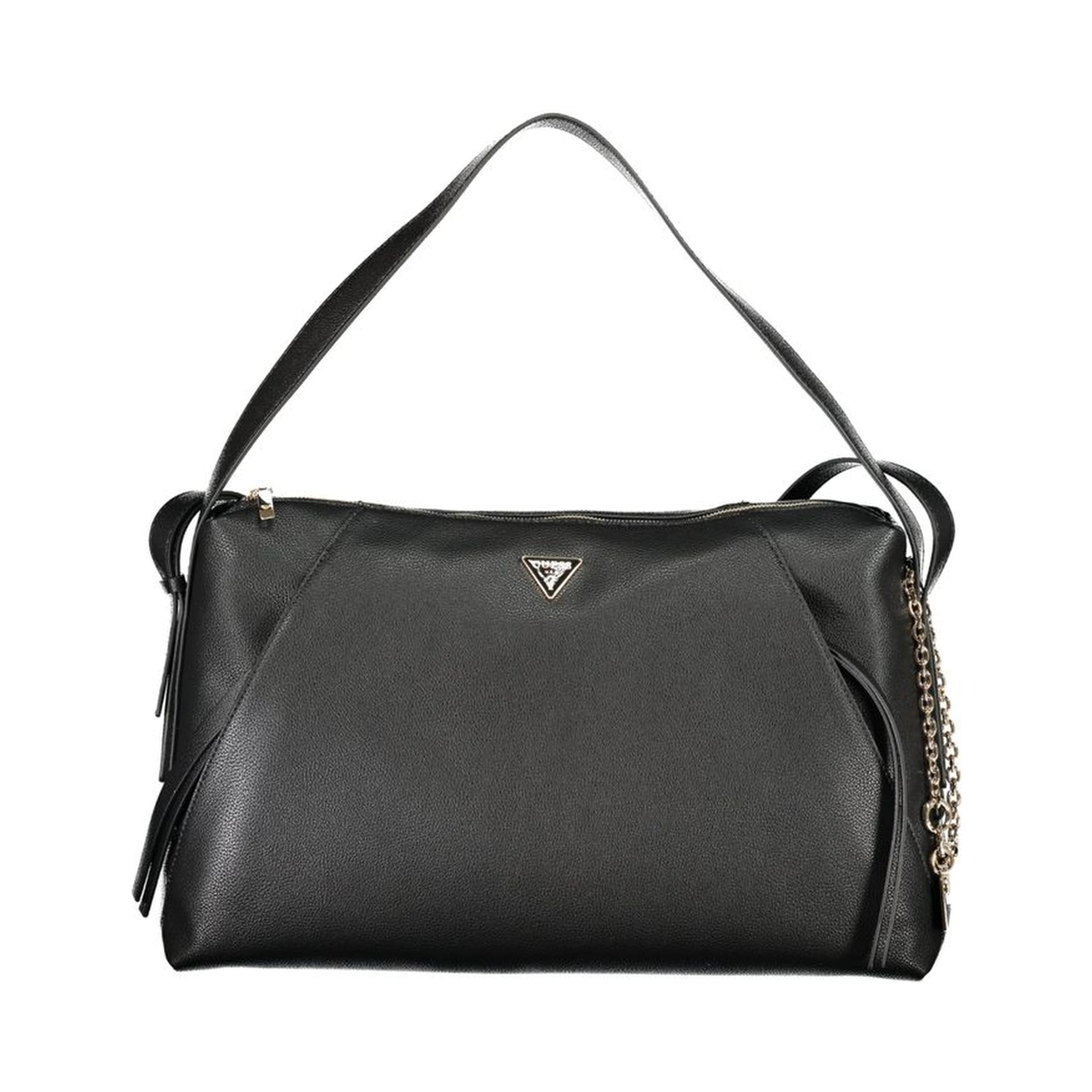 Black Polyurethane Women's Bag