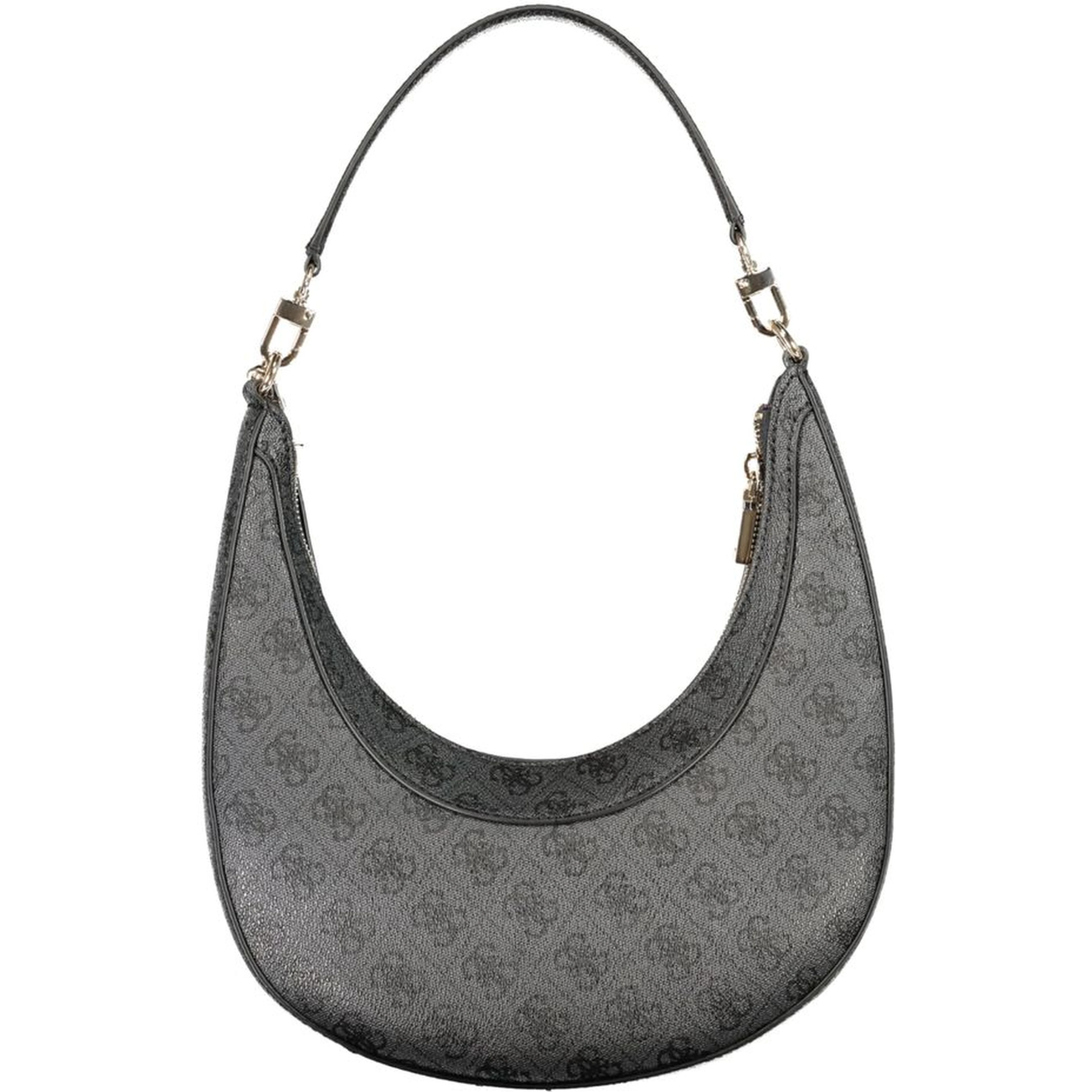 Black Polyurethane Women's Bag