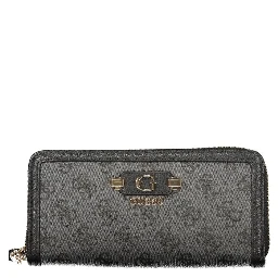 Nero Poliuretano Donna Wallet