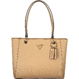Beige Poliuretano Women's Bag