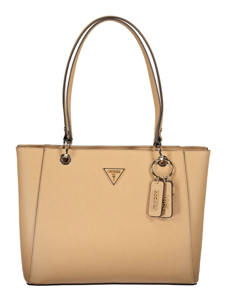 Beige Poliuretano Women's Bag