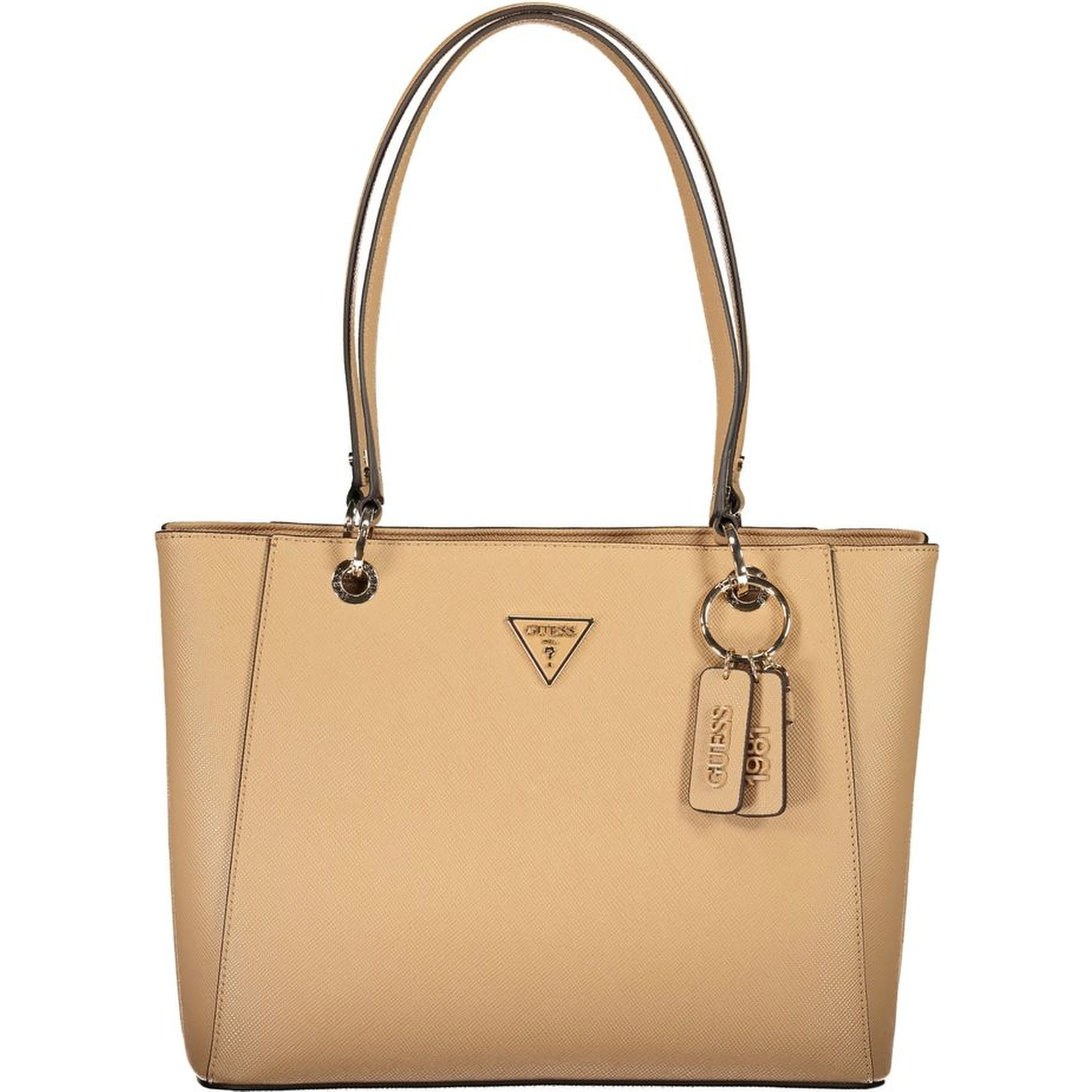 Beige Poliuretano Women's Bag