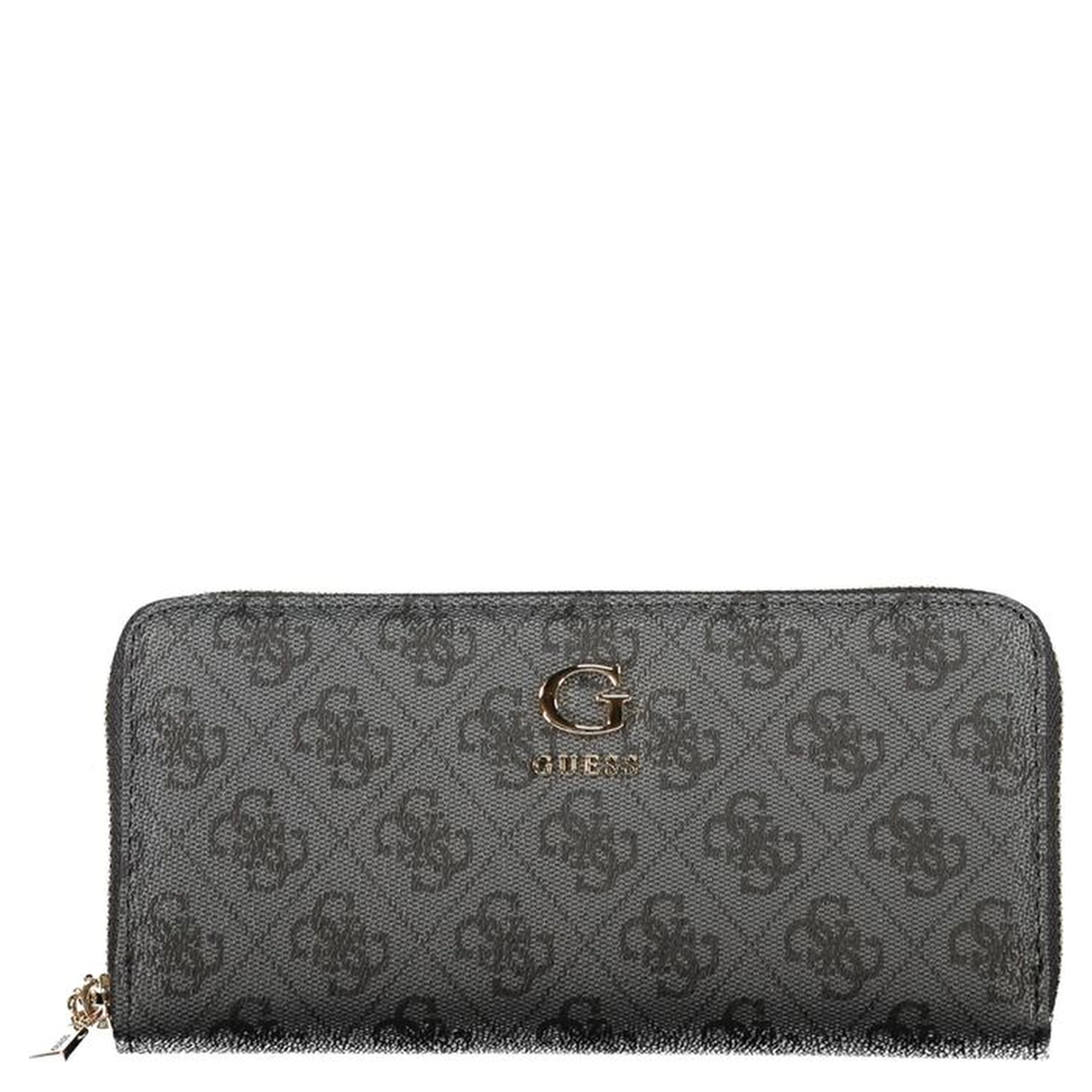 Black Polyurethane Womens Wallet