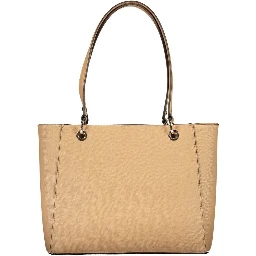 Beige Poliuretano Women's Bag