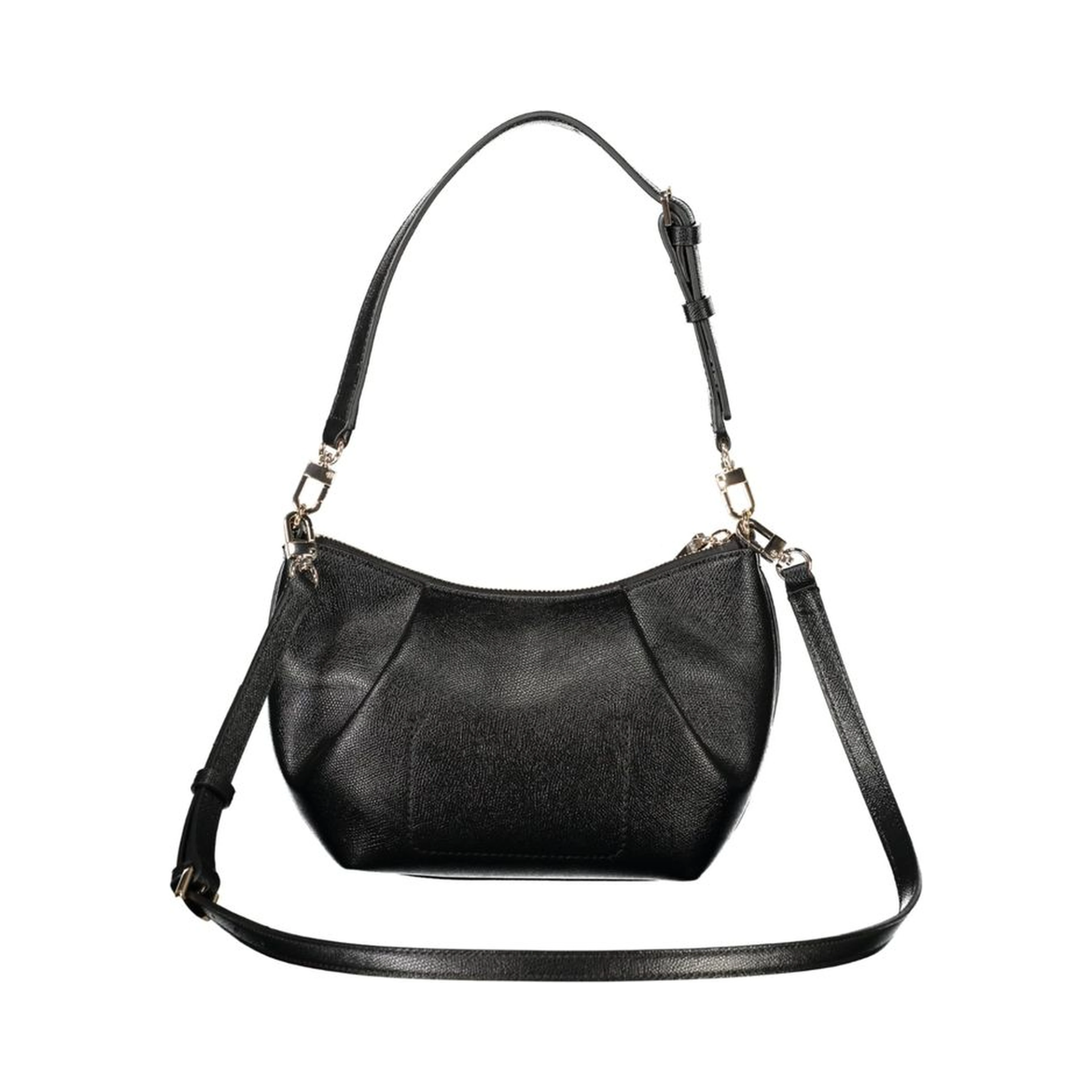 Black Polyurethane Women's Bag