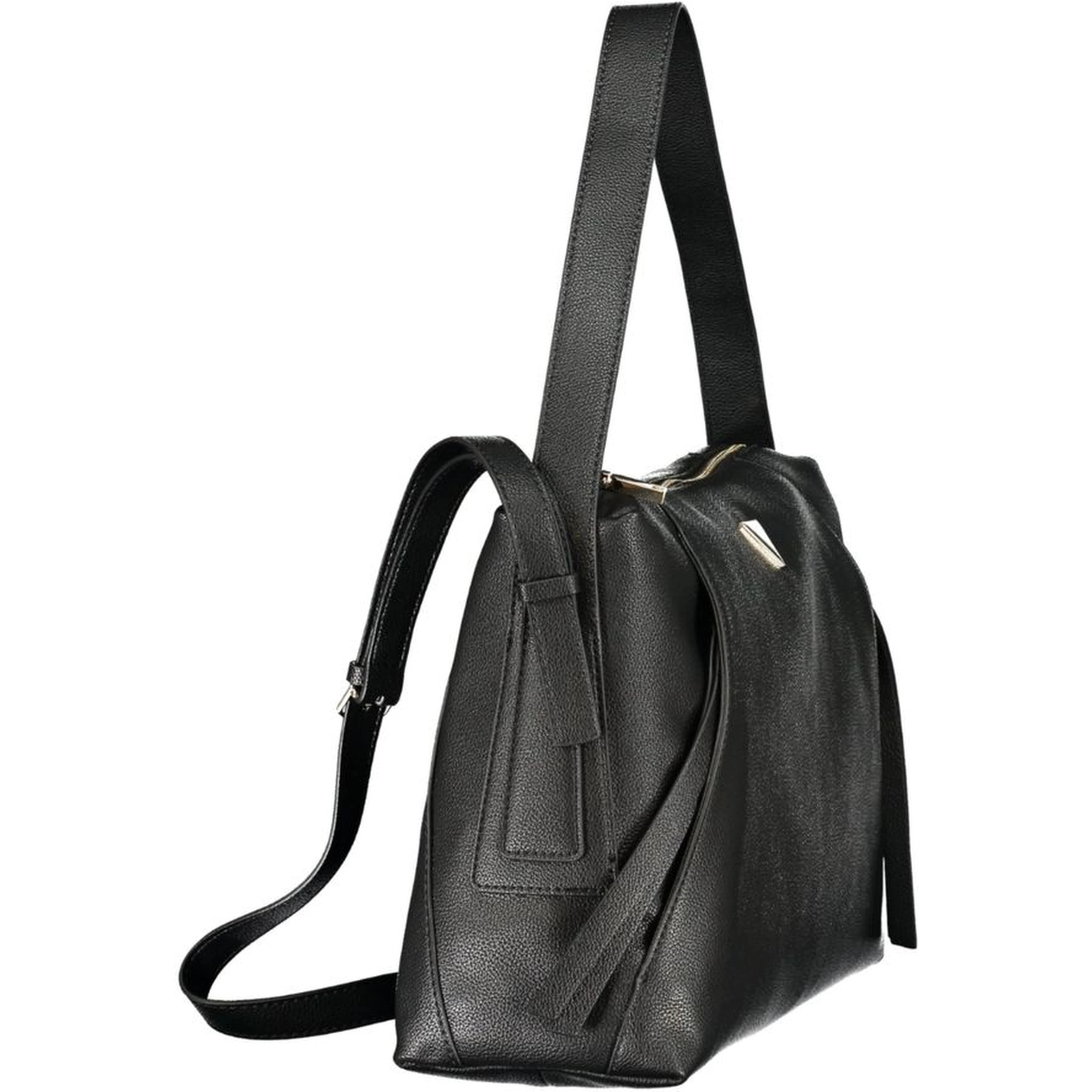 Black Polyurethane Women's Bag