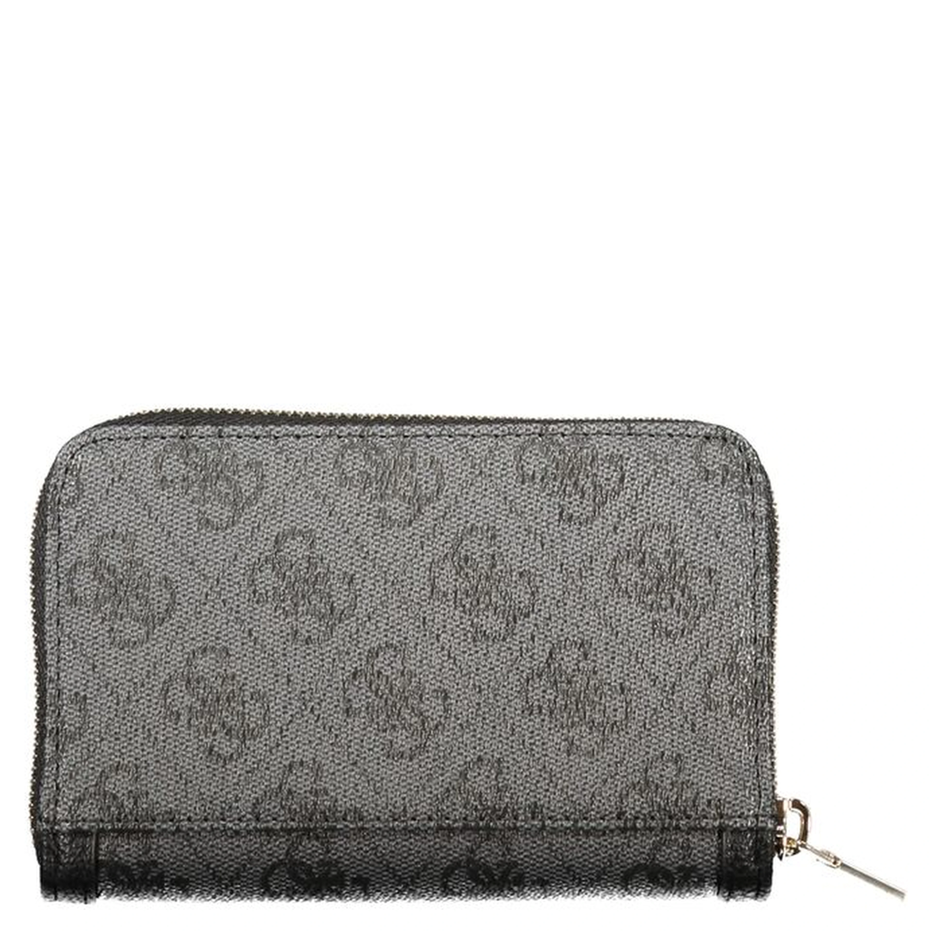 Black Polyurethane Women's Wallet