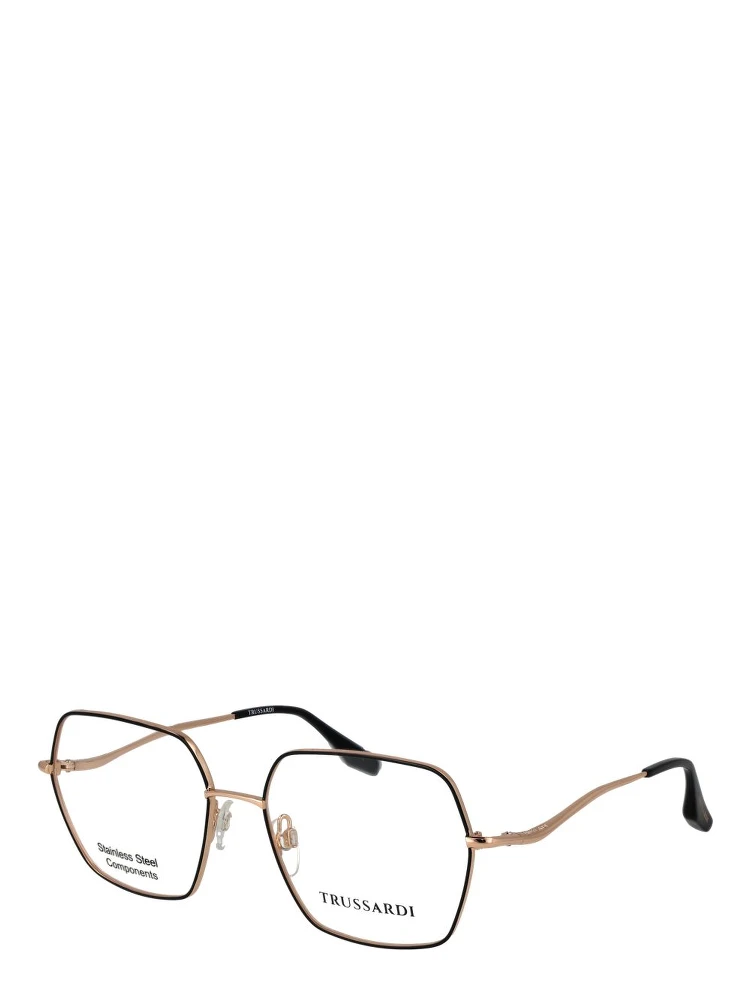 Black Stainless Steel Glasses (Frames)