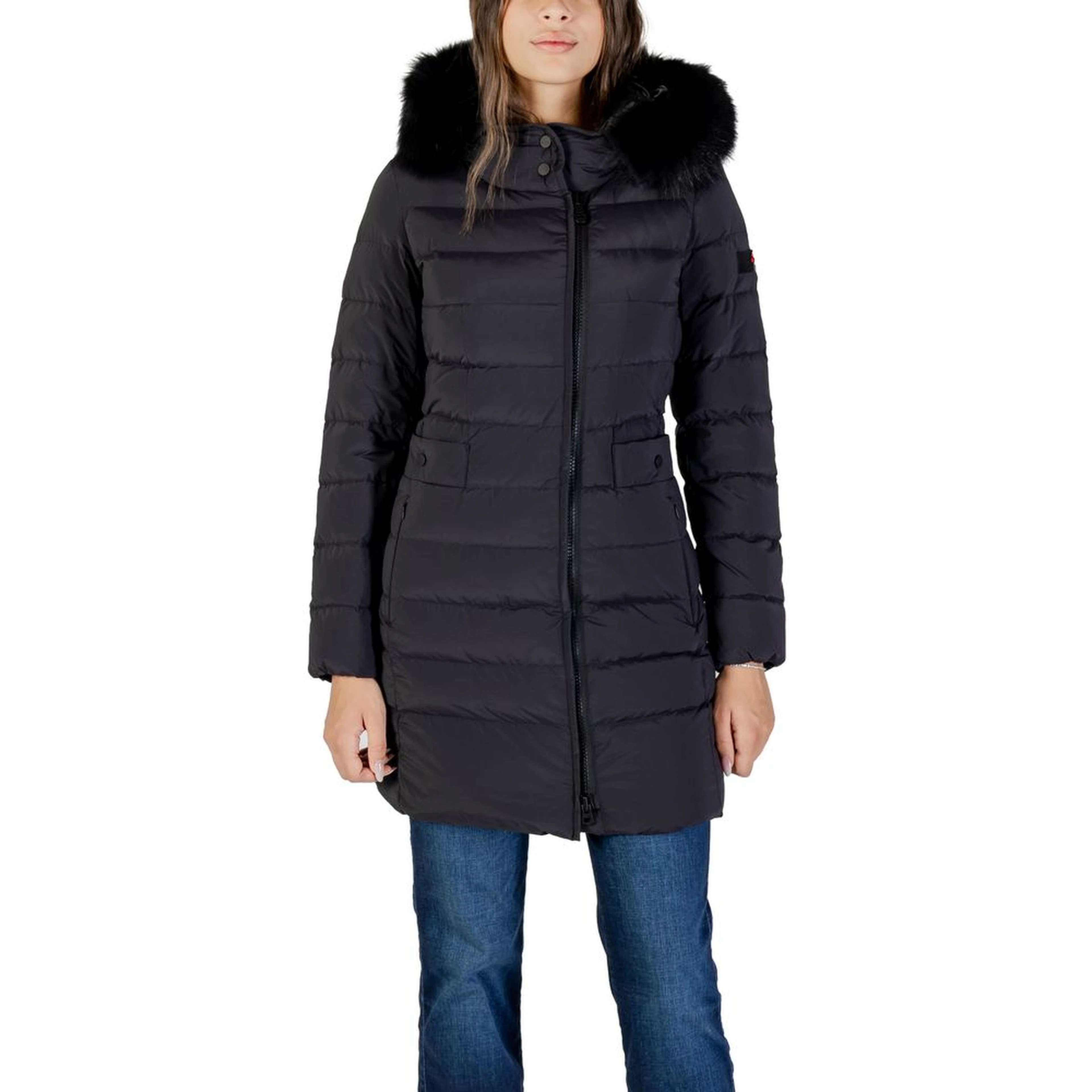 Black Polyamide Parka