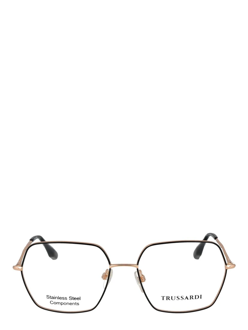 Black Stainless Steel Glasses (Frames)