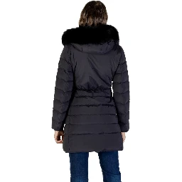 Black Polyamide Parka